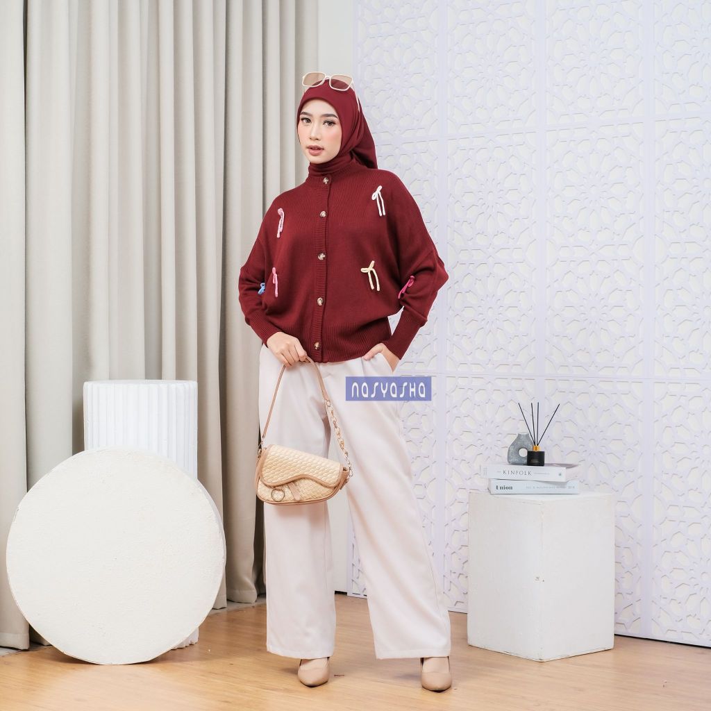 Beli Nasyasha Mindy Cardigan Rajut Oversize Batwing